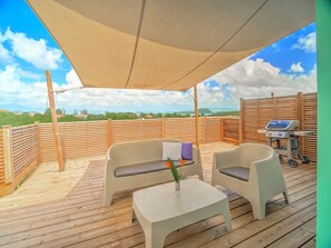 Terrace/patio - SeaSide – Villa with Private Pool and Sea View in Trois-Îlets (LES TROIS ILETS)