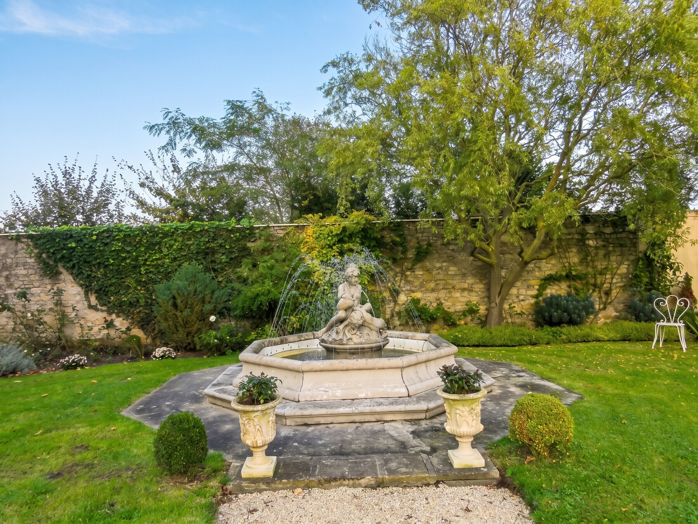 Enceinte de l’hébergement