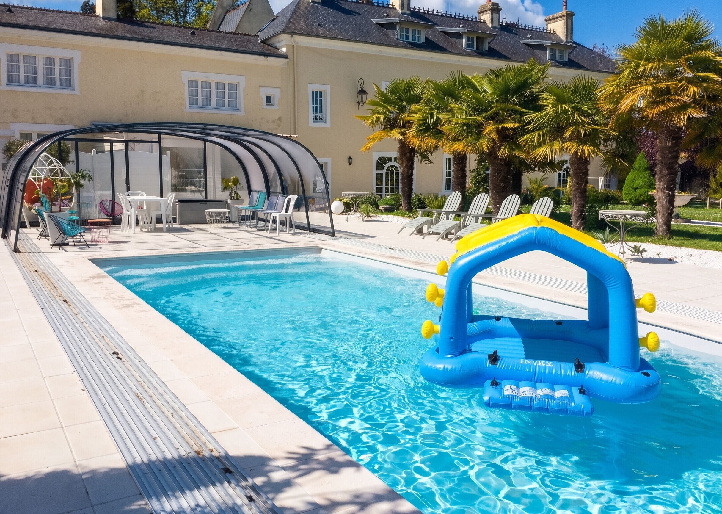Piscine chauffée