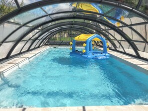 Una piscina climatizada