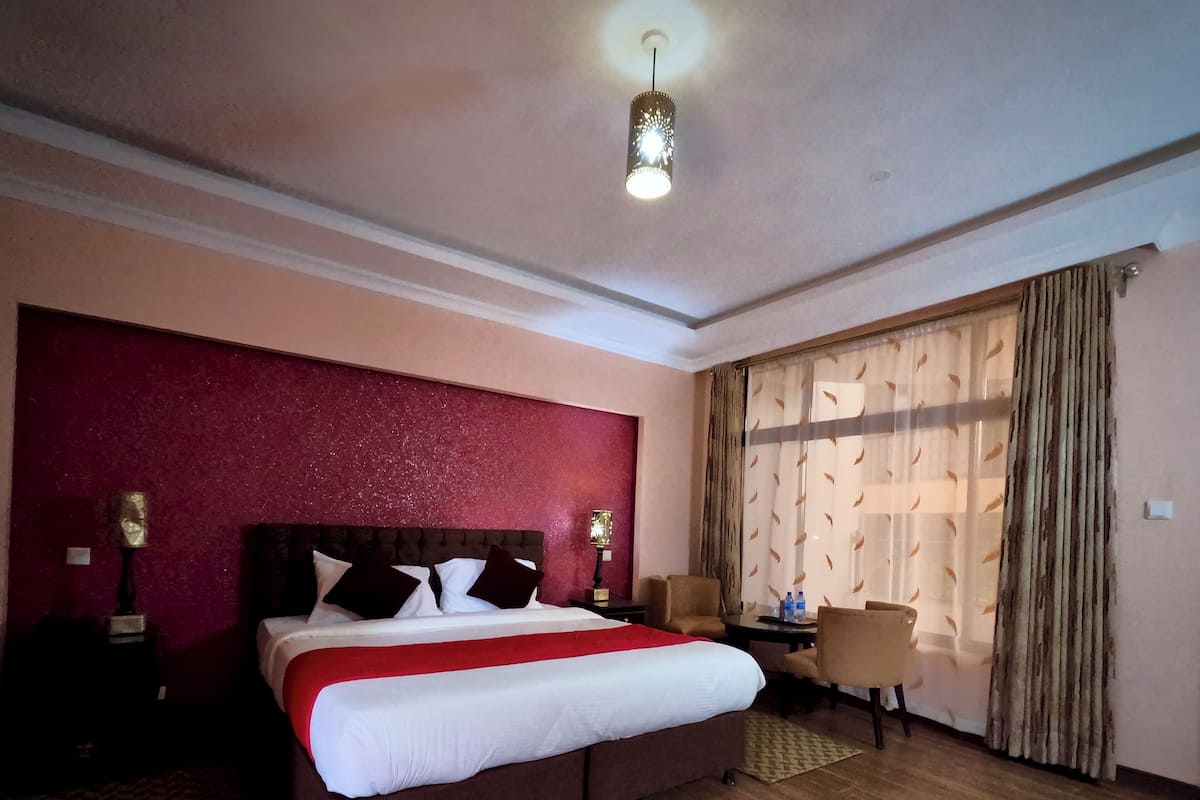 Deluxe-Doppelzimmer | Bettwäsche aus ägyptischer Baumwolle, hochwertige Bettwaren