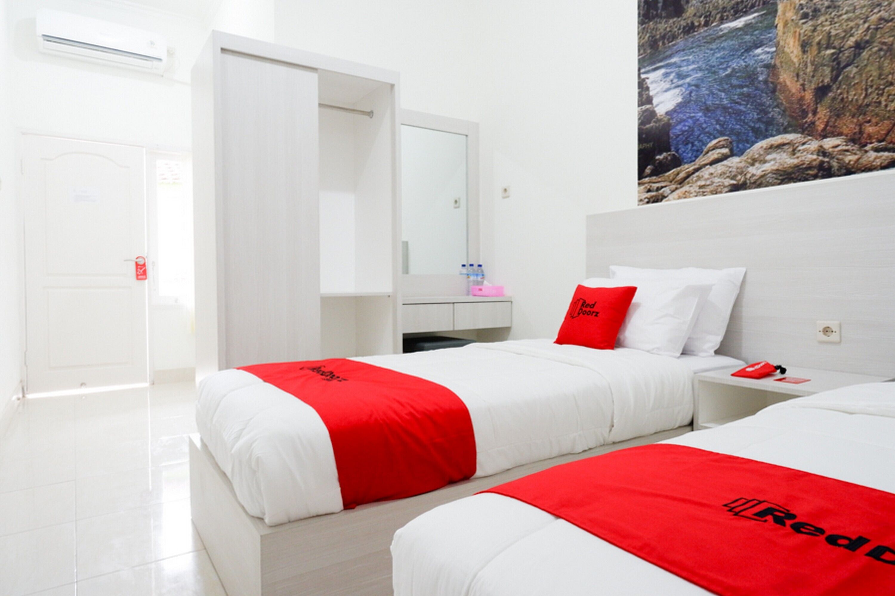 Kamar Twin | Meja kerja dan Wi-Fi gratis