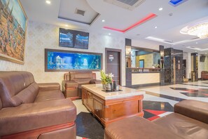 Sala de estar en el lobby