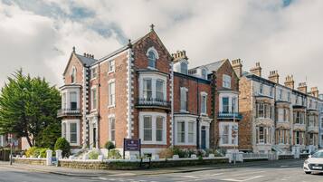 Overnatningsstedets facade