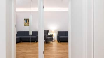 Apartamento luxo | 1 quarto, roupas de cama antialérgicas, individualmente decorados