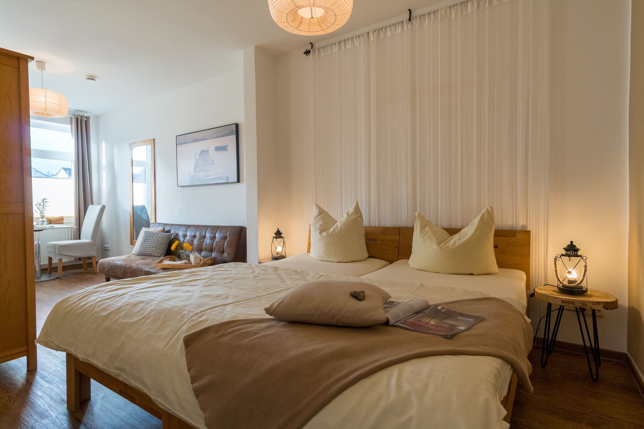 Apartment (Übersee) | Hypo-allergenic bedding, individually decorated, individually furnished