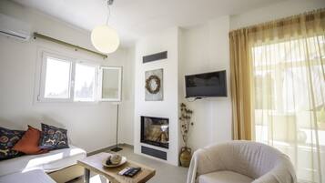 Appartement Deluxe (Mirto) | Salle de séjour