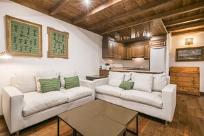 TV, fireplace, DVD player