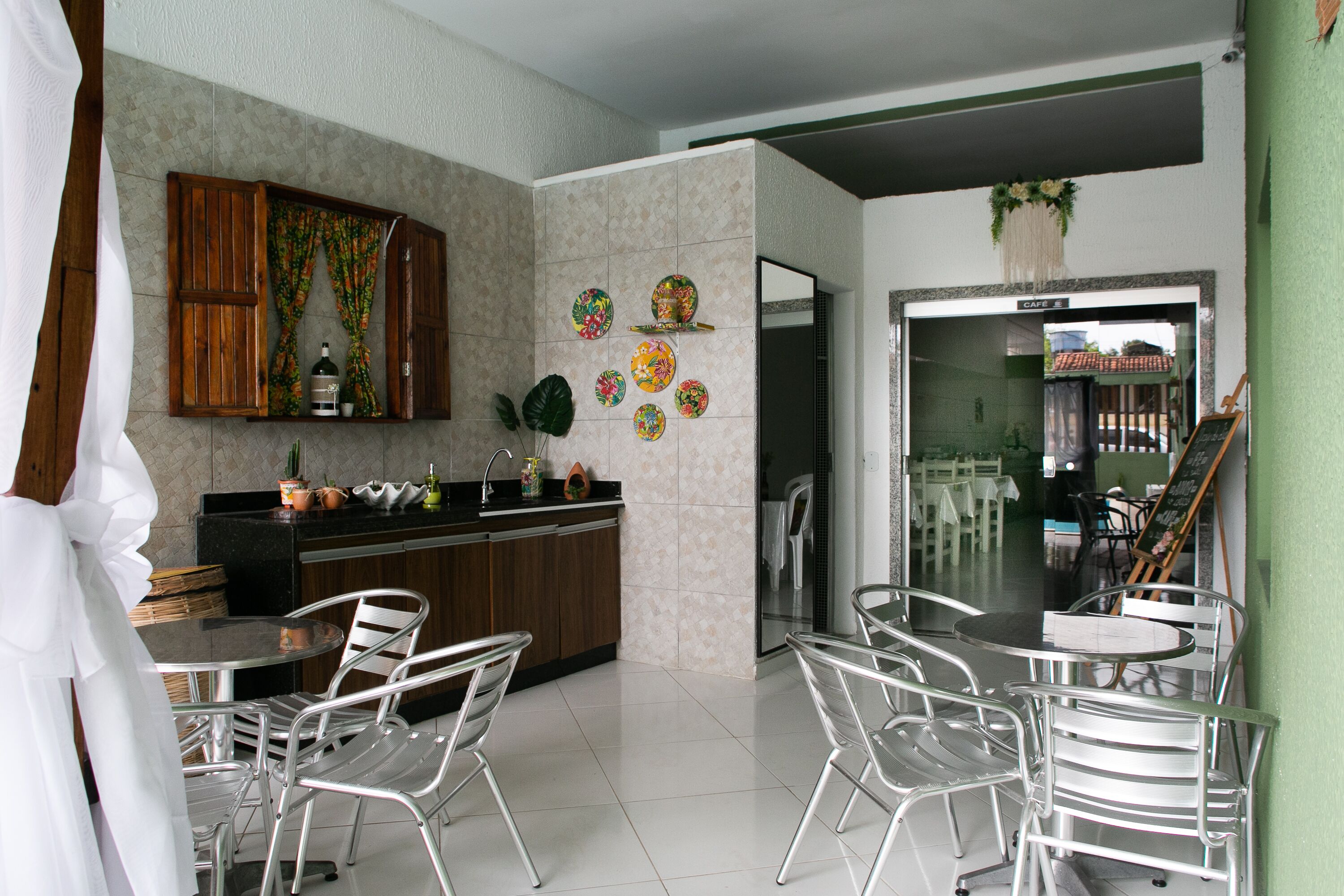 Sitteområde i lobbyen