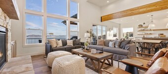 Black Timer Lodge (Sleeps 36) by Bear Lake Luxury Rentals