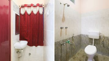 Shower, towels