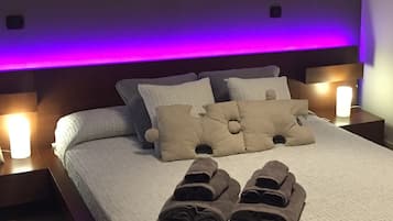 2 bedrooms, iron/ironing board, travel crib, WiFi