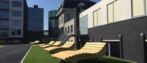 Facciata della struttura