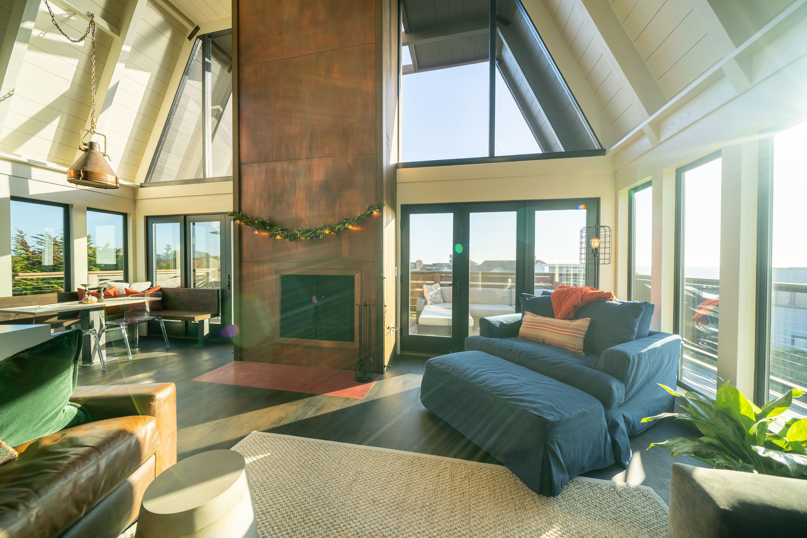The Copper Nest beach retreat with stunning views