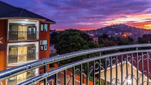 Uitzicht vanaf balkon