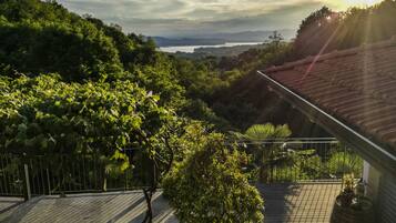 Blick von der Unterkunft