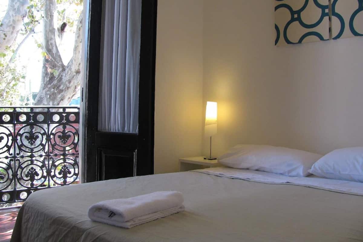 Desk, iron/ironing board, free WiFi, bed sheets