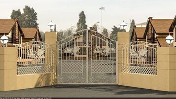 Façade de lâhĂ©bergement