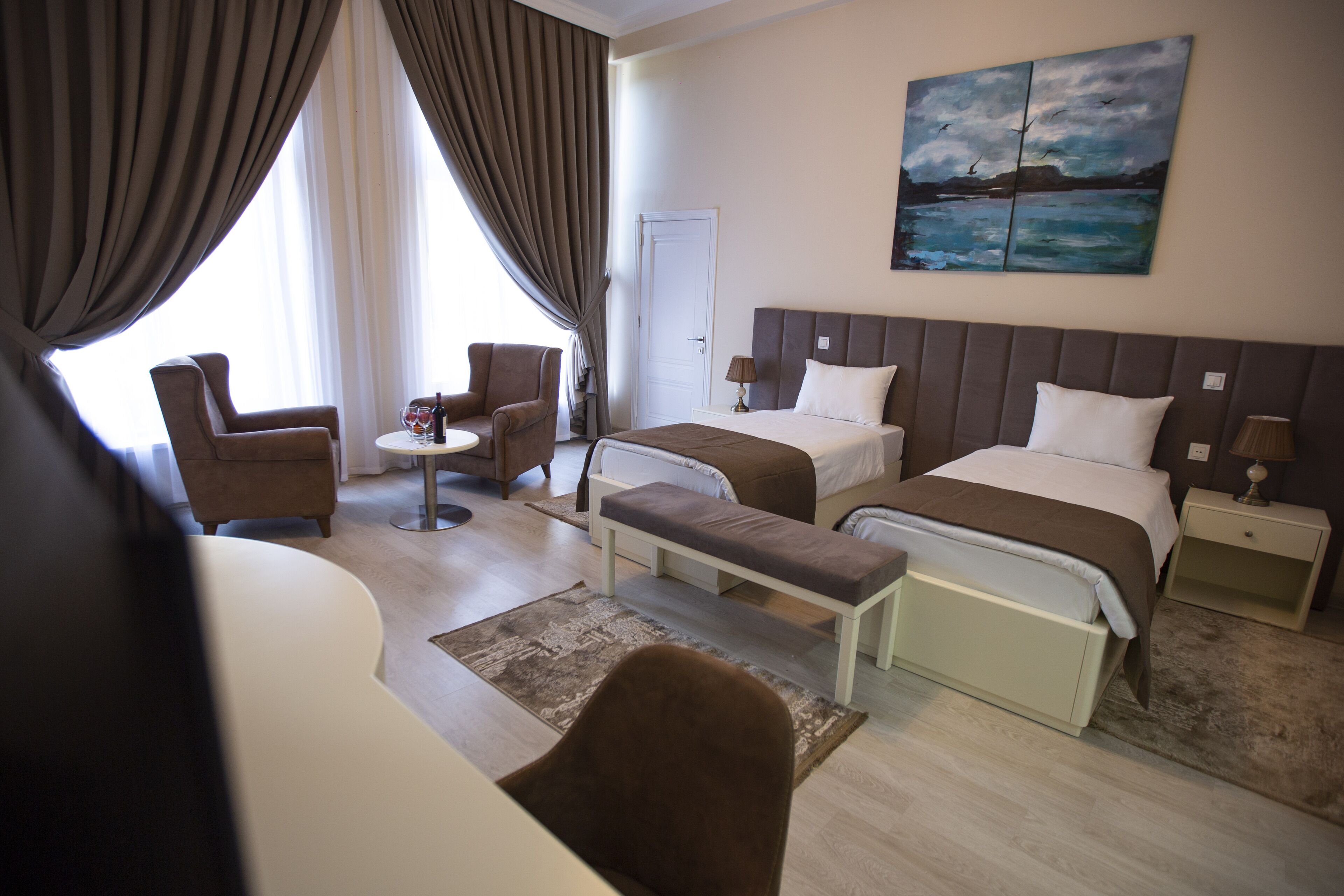 Deluxe Double or Twin Room | Minibar, desk, laptop workspace, free WiFi