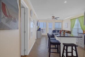 Condo, 1 Bedroom | Private kitchen | Fridge, oven, coffee/tea maker, toaster - Seascape 1208 1 Bedroom Condo (Galveston)