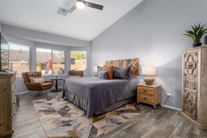 4 habitaciones, tabla de planchar con plancha y wifi gratis 