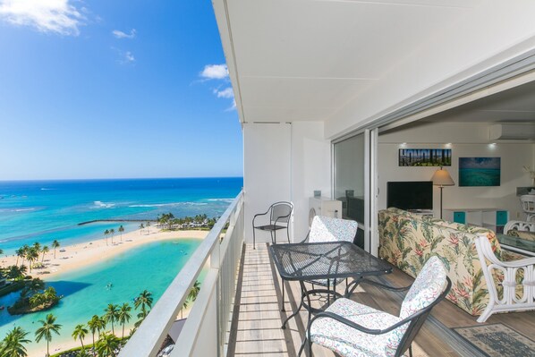 Condo, 1 Bedroom | Property grounds - Ilikai Tower One Bedroom Lagoon View Waikiki Condos With Lanai & Free Wifi (Honolulu)
