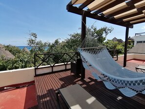 Terrace/patio - Embarcadero Maya B&B (Playa del Carmen)