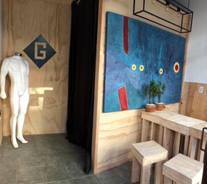 Shared Dormitory, Men only | Living area - Jet's Gay Hostel (Puerto Vallarta)