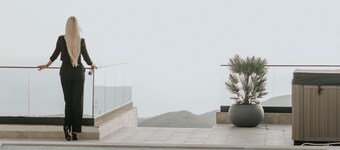 Villa med utsikt over sjøen i Dubrovnik