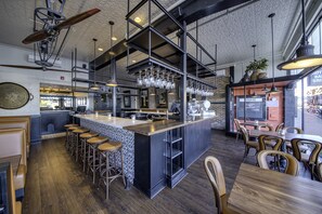 Frokost, lunsj og middag serveres