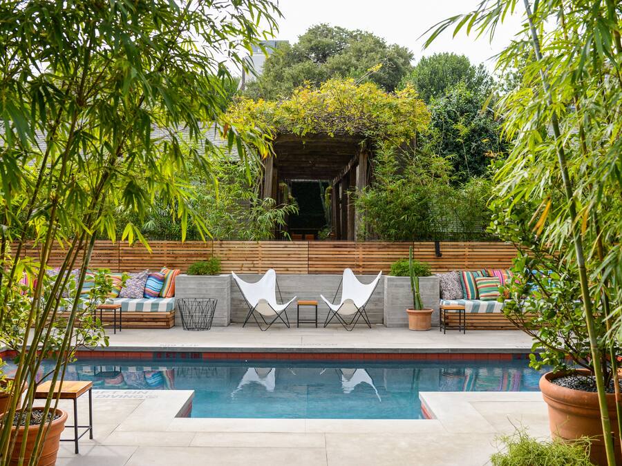 Outdoor pool, open 10:00 AM to 10:00 PM, sun loungers