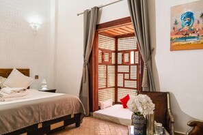 Superior Double Room, Ensuite (04 BAB AGHMAT) | Premium bedding, pillow-top beds, minibar, in-room safe - Palais Aix Kabaj & Spa (Marrakech)