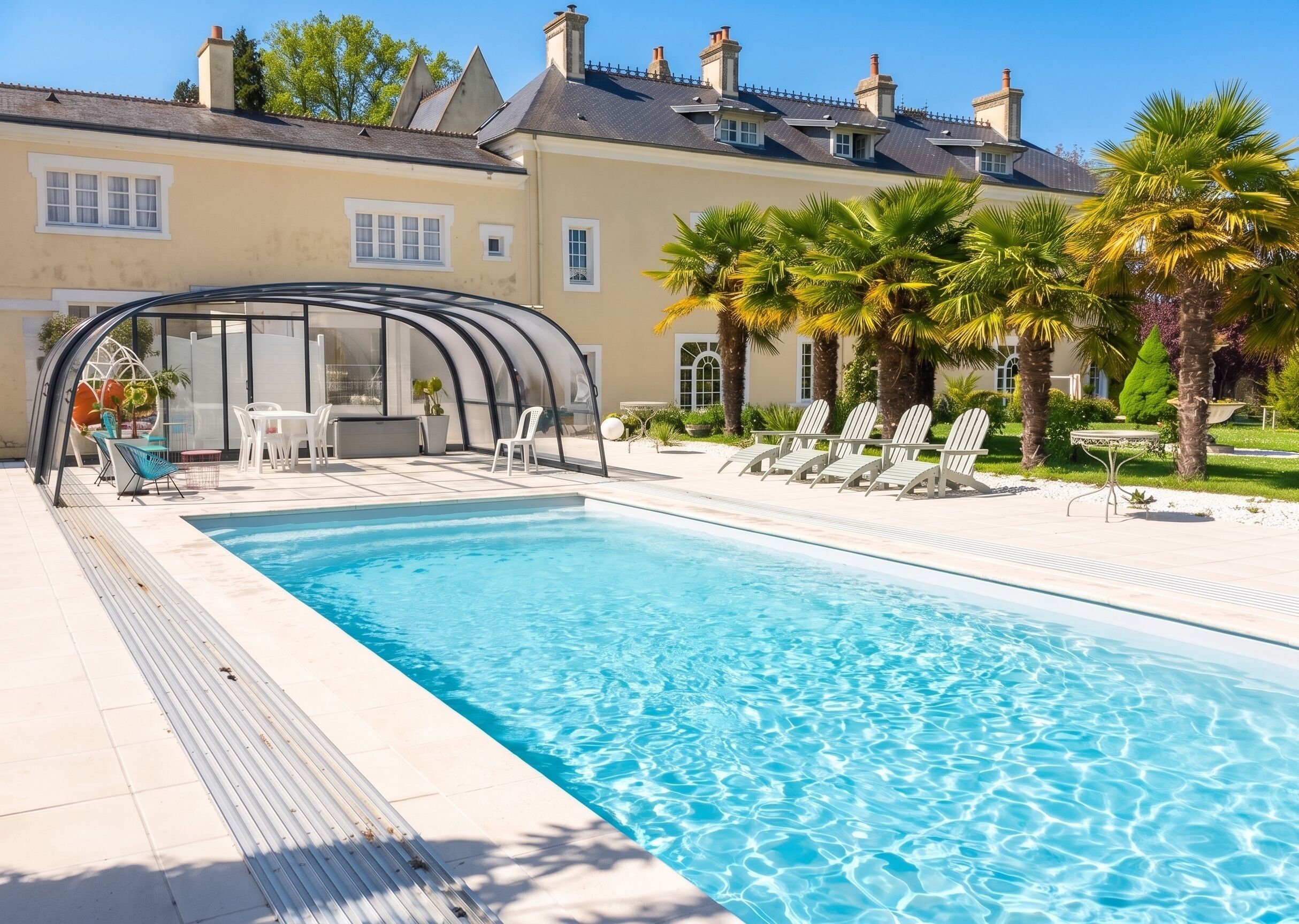 Uppvärmd pool