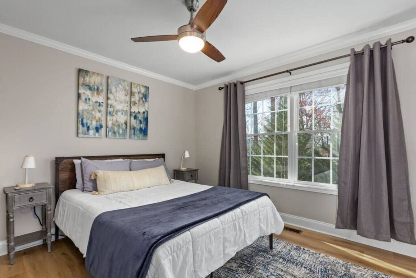 4 bedrooms, iron/ironing board, travel crib, WiFi