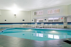 Indoor pool, a heated pool