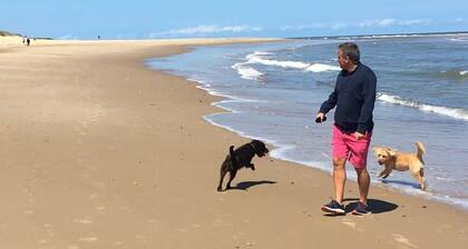 Chien chalet convivial moments de belle plage de Winterton