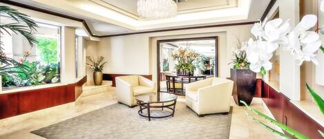 Lobby sitting area