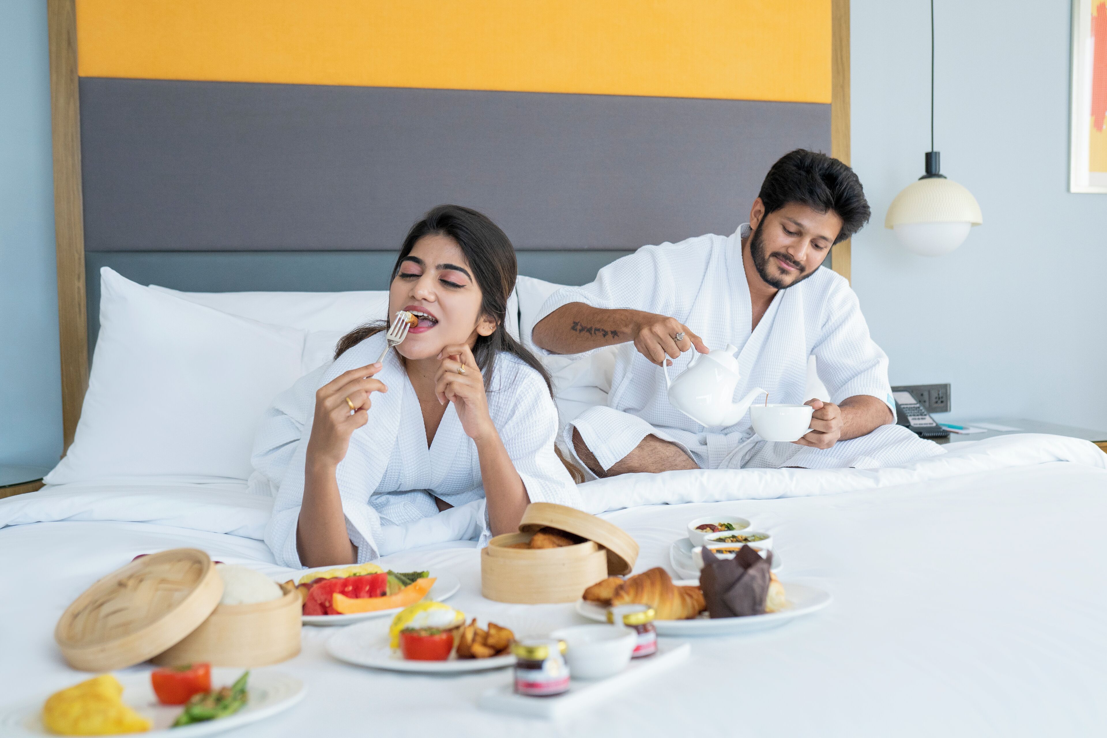 Premium bedding, down duvets, memory-foam beds, minibar