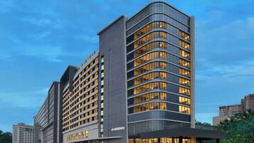 Uitzicht vanuit accommodatie