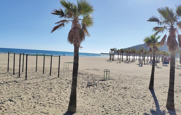 In Strandnähe, Angeln