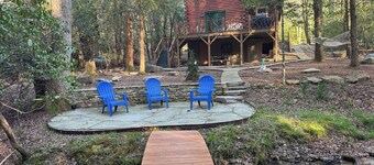 Ny eiendom!  NC Blue Ridge Mountain Log Cabin Retreat