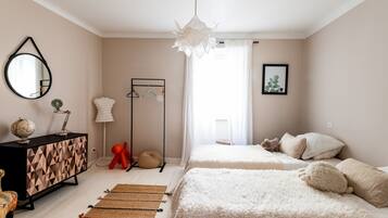 2 chambres, fer et planche Ă  repasser, Wi-Fi gratuit, draps fournis