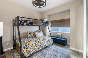 3 bedrooms, iron/ironing board, travel crib, free WiFi