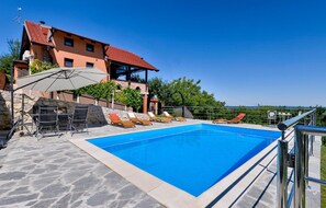 Piscine chauffée