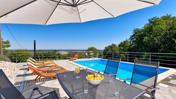 Una piscina climatizada