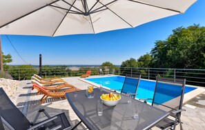 Piscine chauffée