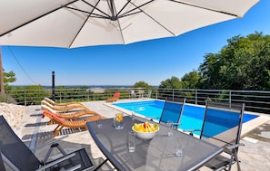 Piscine chauffée