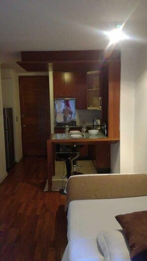 Departamento básico | 1 habitación y caja de seguridad en la habitación
