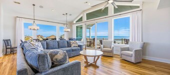 Premier Oceanfront Dog Friendly w/ Pool, Hot Tub, Elevator, Theater, Much More
