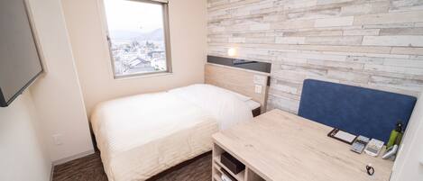 Quartos à prova de som, Wi-Fi de cortesia, roupa de cama